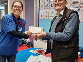 A generous donation of £250!
